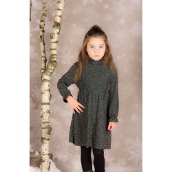 Glitter jurk met strik...