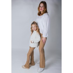 Matching flared broeken...