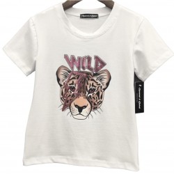 Be wild t-shirt in 4 kleuren