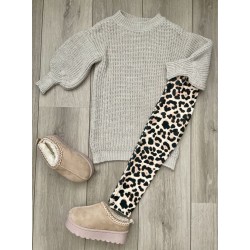 Panter print legging (maat...