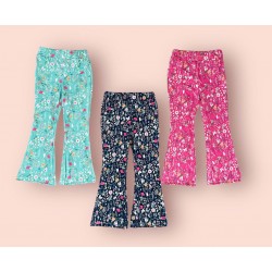Bloemen Flared broeken